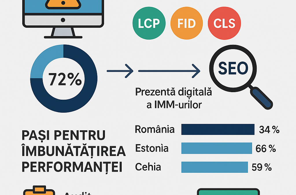 Studiu WP-Agency: 72% dintre site-urile de prezentare din România au probleme de performanță în 2025