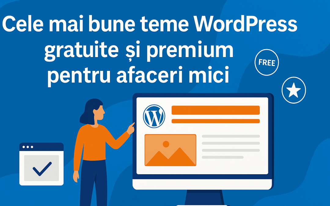 Cele mai bune teme WordPress gratuite și premium pentru afaceri mici
